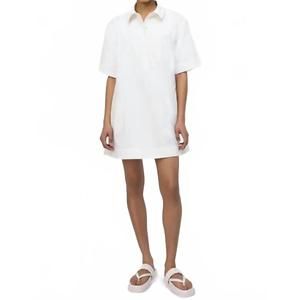 NEW SIMKHAI women's the lucienne dress in white